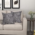 thumbnail image 6 of Leopard Throw Pillow Covers 18X18 Inches Set of 2 Black Cheetah Decorative Pillow Cases Animal Wildlife Pillow Cover Home Decor for Sofa Couch Housewarming Gift Room Bed Couch Porch Outdoor, 6 of 6