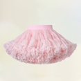 thumbnail image 2 of Youmylove Girls Summer Skirt Cute Baby Girls Soft Tutu Skirt Toddler Party Carnival Girl Mesh Tutu Bowknot Skirt Kids Flowy Swing Clothes 5-6 Years, 2 of 3