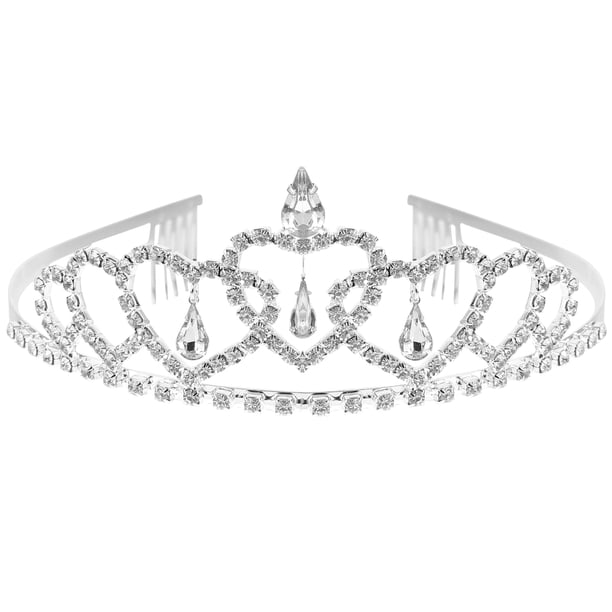 KAKOWELY Corona de fiesta, tocado, corona de novia, corona de novia para boda, corona decorativa para niña