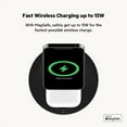 thumbnail image 5 of Belkin BOOST CHARGE Pro 2-in-1 Wireless Charger Stand, 15 W, Black, 5 of 5