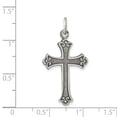 thumbnail image 2 of Pendentif en Forme de Croix Antique en Argent Sterling 925, 2 of 2