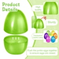 thumbnail image 4 of Huevos de Pascua Shemira, 8 unidades, 25 cm, gigantes, de plástico, rellenables, 4 of 7