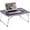 Gray, variant on Foldable Laptop Bed Table with Storage Space, Portable Bed Desk with Folding Legs, Mini Bed Desk for Study Reading Working Breakfast and Picnic, Lap Desk for Bed Sofa Couch Floor & Outdoor Use (Pink)