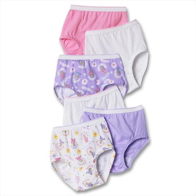 Hanes Girls' Potty Training Underwear 6-Pack – Soft, Moisture-Wicking, Leak Protection For Toddlers