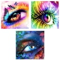thumbnail image 1 of Kits De Pintura De Diamante 5D Taladro Completo 30 Cm *30 Cm Diy Ojos arte Del Diamante Para Etiqueta De -conjun, 1 of 9