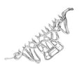 thumbnail image 1 of CNKOO Hair Claws Irregular Shape Punk Style Non-Slip Solid Color Bow-knot Lady Hair Clips Student Accessory, 1 of 11
