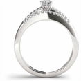 thumbnail image 3 of 3/4 Carat T.W. Diamond 10kt White Gold Solitaire Engagement Ring Set, 3 of 5