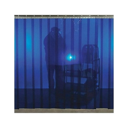 Steiner Welding Strip Curtain,8ft H,8 ft W,Blue 83422B