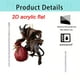 thumbnail image 1 of 10cm/4-in Holiday Prank Series Folklore Horror Christmas Tree Decorations With Rope Suitable For Christmas Party Decorations, 1 of 7