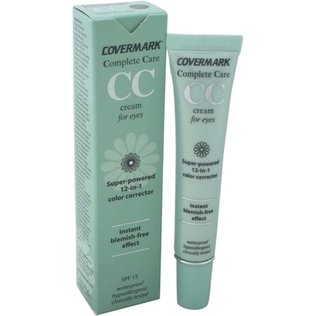 Covermark pour les femmes Complete Care crème pour les yeux CC SPF 15 étanche doux Brown, 0,51 oz