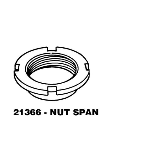 

YesParts WP21366 Durable Washer Spanner Nut compatible with 21366 16060 3324 AH322295