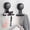 Black, Round, variant on Razor Holder for Shower 2 Pack, Powerful Suction Cup Shower Hooks for Towel, Loofah, Razor, Squeegee, Damage-Free Wall Hooks, Shaver Holder for Bathroom, Easy to Install and Reuse, White