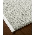 thumbnail image 7 of TOWN & COUNTRY LUXE Tretta Modern Geo Runner Area Rug with Plush High-Low Texture, Grey, 1'9"x7'2", 7 of 7