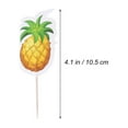 thumbnail image 5 of Oraceous Pcs Cupcake Toppers Summer Flamingo Pineapple Birthday Party Cake Picks Food Decoration Supplies for Hawaiian Luau, 5 of 11