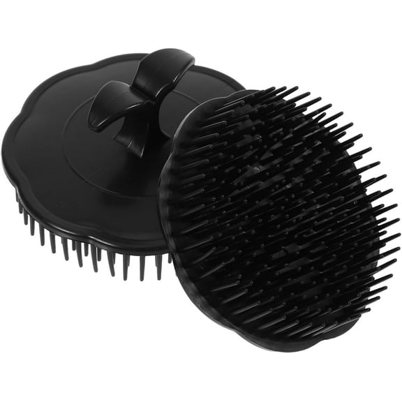 2 Pack Scalp Massager Shampoo Brush – Soft Silicone Hair Scrubber for Shower, Gentle Scalp Exfoliation & Deep Cleansing – Ergonomic Hair Washing Brush for Home & Travel