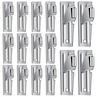 xuebi 10Pcs Military Style Can Openers Stainless Steel Camping Can