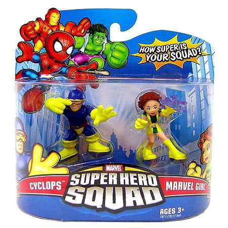 Marvel Super Hero Squad Series 11 Cyclops & Marvel Girl 3