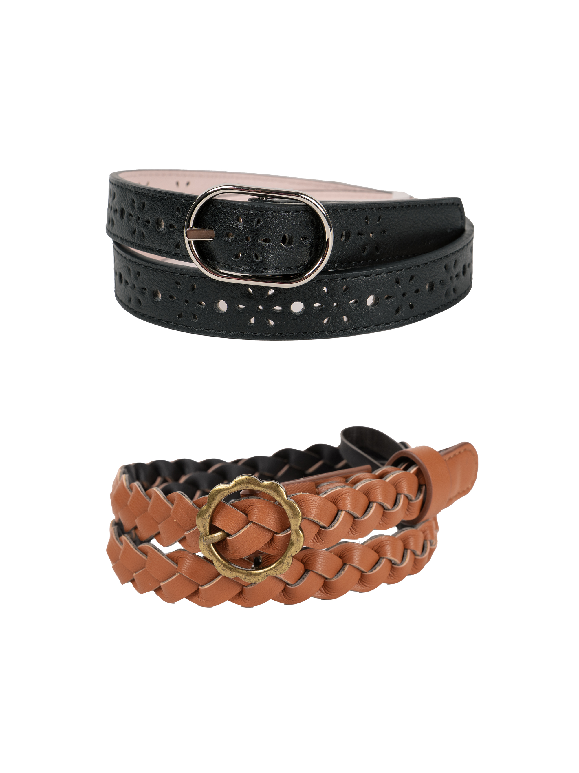 ARIAT Girls Metallic Croc And Cross Belt And Buckle Ariat Belts & Belt Buckles for Girls for sale | eBay main image 2