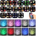 thumbnail image 5 of Snowflake Projector Lights - Outdoor Christmas Projector Lamp, IP44 Waterproof, 180° Rotation, 16 Different Projections for Holiday Decor, 5 of 5