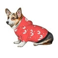 thumbnail image 7 of Haiem Cartoon Rooster for Winter Dog Hoodie Sweatshirts with Pockets Warm Dog Clothes for Small Dogs Chihuahua-X-Small, 7 of 7