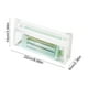 thumbnail image 3 of Estuche de PVC transparente | Bolsa de almacenamiento de papelería de dos capas - Cierre de cremallera | Organizador duradero a prueba de agua para oficina, viajes | Compartimento de alta capacidad, 3 of 6
