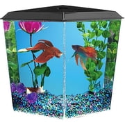 Hawkeye Bettaview Corner Tank Aquarium,