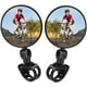 thumbnail image 1 of 2pcs Bicycle Rear View Mirrors Adjustable Rotary Handlebar Mounted Plastic Convex Mirror for Mountain Road Bike, 1 of 4