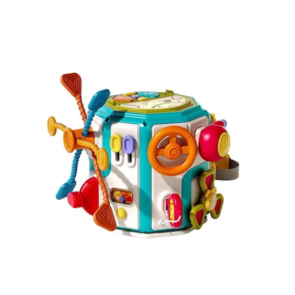 Busy Toys for Toddlers, 11-in-1 Activity Cube, Montessori Toys for Baby 1 Years Old