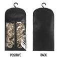 thumbnail image 3 of 9PCS Hair Extension Holder Wig Storage for Multiple Wigs Holder Wig Bags with Hanger Hair Extension Storage Black, 3 of 7