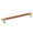 Light Brown, variant on Brass Leather Cabinet Pull, 224mm Hole Pitch, Modern Nordic Style Handle With Screws