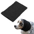 thumbnail image 4 of Pet Head Wrap, Dog Ear Muff Washable High Elasticity Anxiety Relief Keep Warm Cotton Soft  For Dogs For Bathing S, 4 of 8