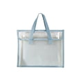 thumbnail image 2 of File Folder Blue Plastic A4 Organizer Bag 13 Compartments Horizontal & Vertical File Holder for Papers & Documents(1-Piece) Rkxzt, 2 of 8