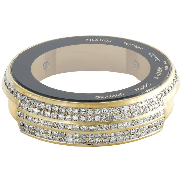 Limited Edition Grammy Gucci Men's Custom Diamond Watch Case