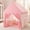 Pink, variant on QW Kids Tents Indoor for Girls, Toddler Play Tent Large Fairy Playhouse for Baby Inside Princess Castle House Child Teepee Gift Toys(Pink)