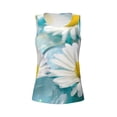 thumbnail image 6 of Sigee Daisy Flowers for Women's Workout Tank Top,Running Tank Tops,Sleeveless Gym ClothesSmall, 6 of 8