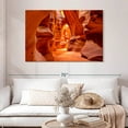 thumbnail image 2 of Elephant Stock Sunlit Canyon In Arizona Wall Art - Horizontal Canvas Wall Art - Hallway Wall Decor - Nature Canvas - Orange And Decor - 48" x 32", 2 of 4