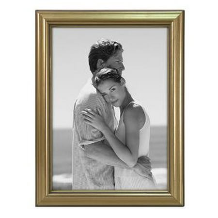 Exquisite Gold Wood Frame - 5x7 Picture Frame TRADITIONAL - Gold Wood