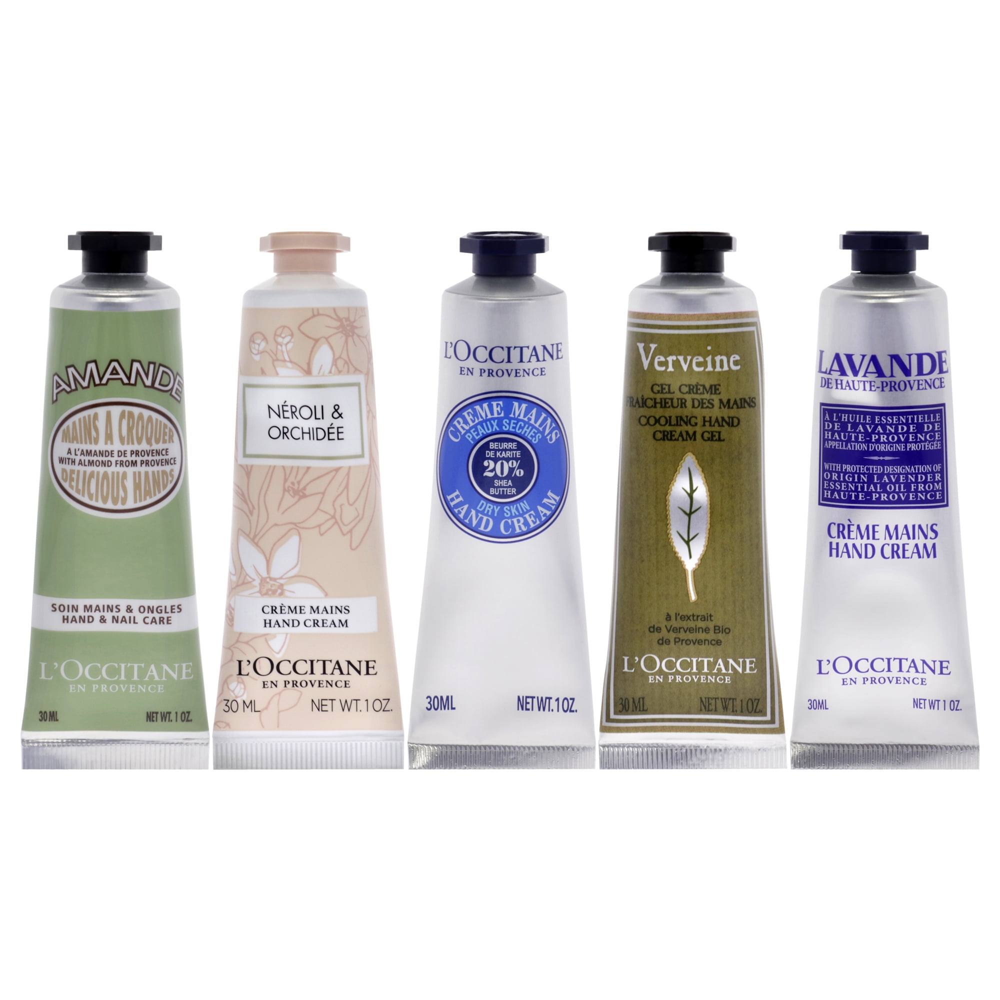 LOccitane En Provence Hand Cream Collection , 5 Pc Kit Set
