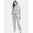thumbnail image 2 of No Boundaries Washed Cargo Sweatpants, 29.5'' Inseam, Women's and Women's Plus, 2 of 5