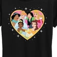 thumbnail image 3 of Disney Princess - Group Heart Short Sleeve Graphic T-Shirt, 3 of 5