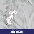 thumbnail image 2 of Hokins | Juego de Sábanas 100% Algodón 400 Hilos (Matrimonial), 2 of 8