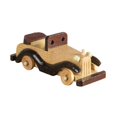 thumbnail image 2 of TISHITA Vintage Car Model Wooden Ornament Sculpture,Antique Design Collectible Vehicle Figurine Miniature Automobile for Office Shelf C, 2 of 8