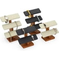 thumbnail image 5 of Watch Stand For Men Jewelry Organizer Stand Creative T-Shaped Watch Stand 2-Tier Jewelry Display Stand Watch Bracelet Necklace Holder Jewelry Storage Rack Jewelry Display Stand(A), 5 of 7