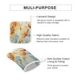 thumbnail image 3 of Abstract Flowers Heat Resistant Microwave Oven Gloves Set for BBQ Baking Grilling,Baking Gifts Cooks for Women,Housewarming Gifts for New Home, 3 of 6