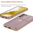 thumbnail image 4 of for Samsung Galaxy S22 5G Case for Women Girl Cute Love-Heart Luxury Bling Soft Back Cover Raised Full Camera Protection Bumper Silicone Shockproof Phone Case for Galaxy S22 5G, Lavender, 4 of 13