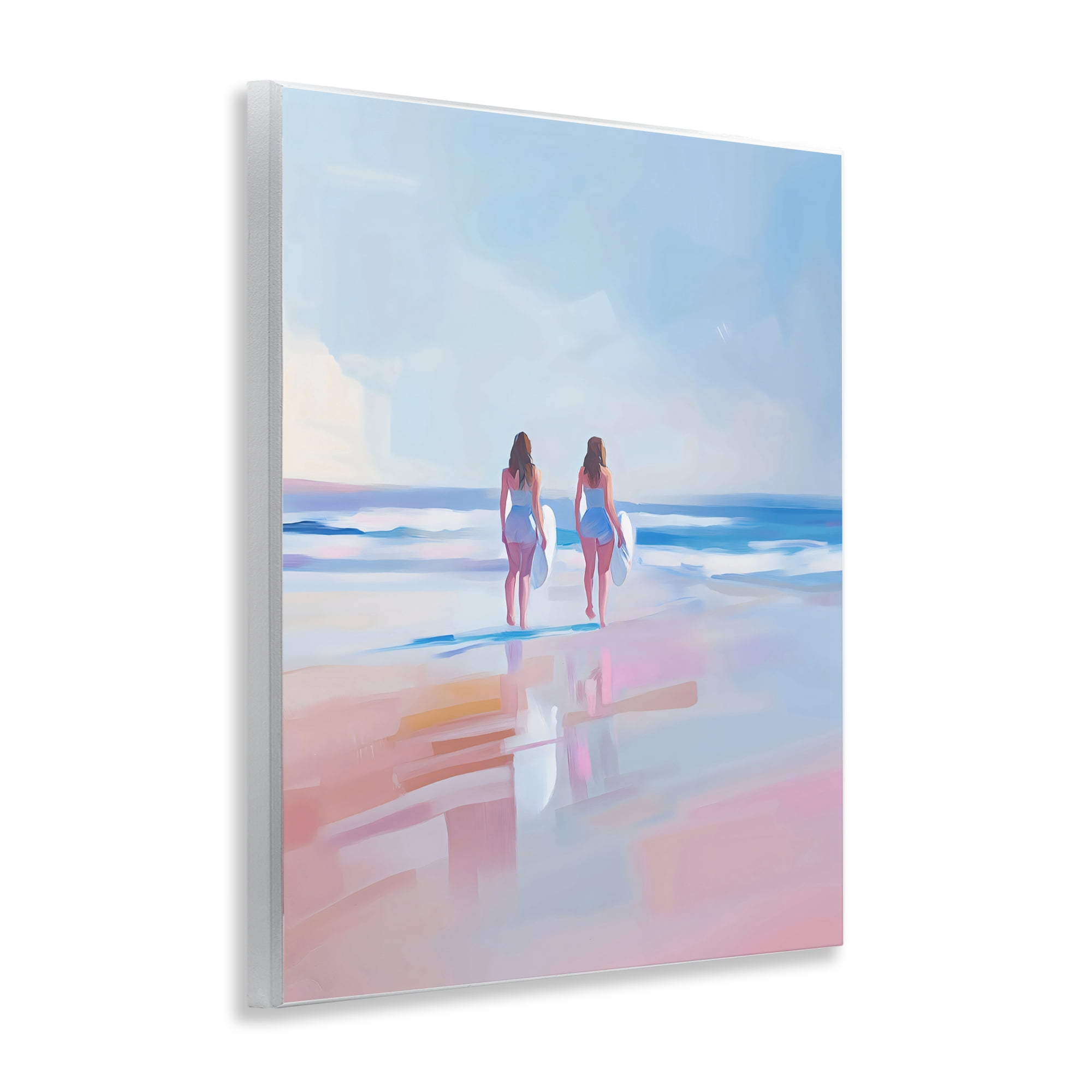 Stupell Industries Heading To Surf at Dawn Wall Plaque Art, design by The Prints Vibe