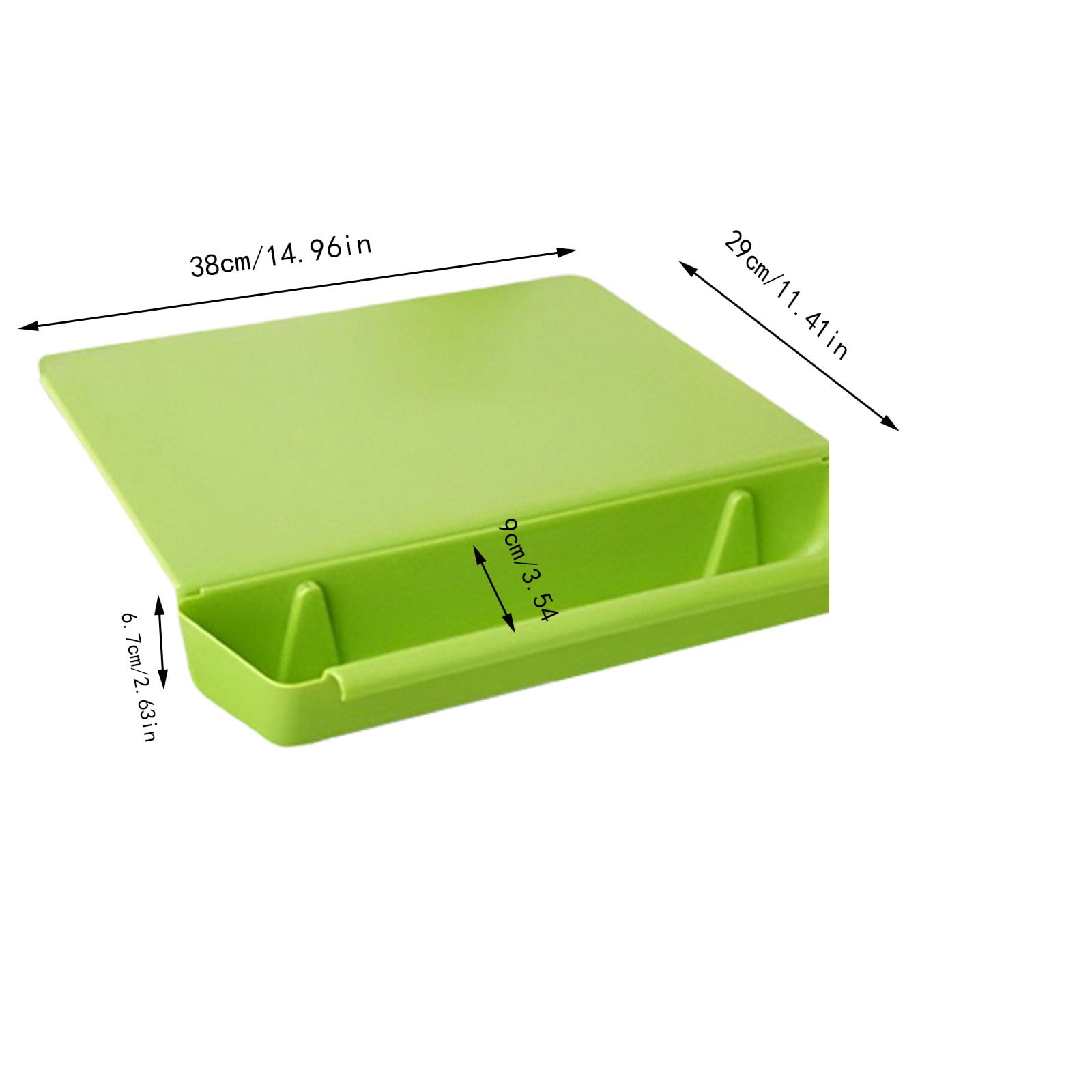 RBCKVXZ -in-1 Foldable Mat With Storage Basket Two In One Cutting Board Non Slip Cutting Board Detachable Kitchen Supplies Plastic Cutting Board Set