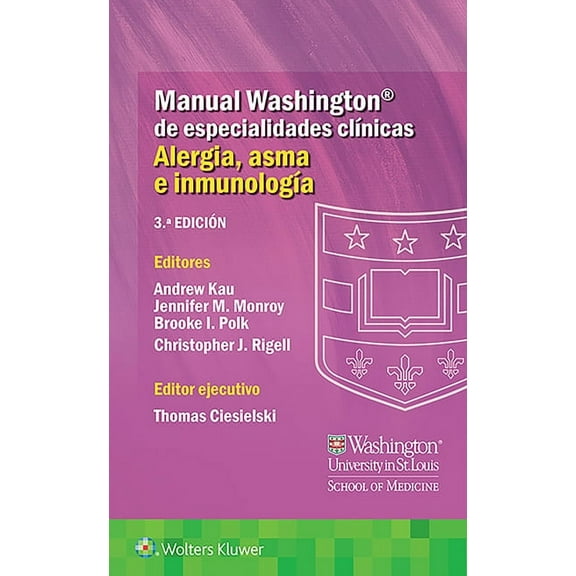 Manual Washington de Especialidades Clínicas. Alergia, Asma E Inmunología, (Paperback)