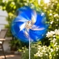 thumbnail image 4 of 10 Pcs Windmills for The Yard Garden Reflective Pinwheels Bird Deterrent Devices Outdoor Pinwheels for Kids Bird Repellent Devices Outdoor Cemetery Decorations for Grave, 4 of 6
