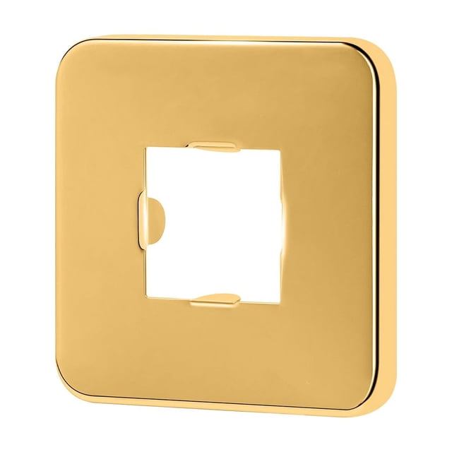 Brida para brazo de ducha BathAce de acero inoxidable dorado de 20,6 mm